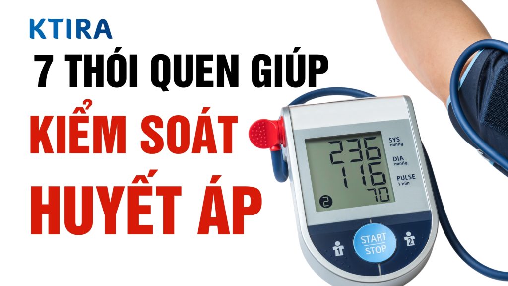Thói quen kiểm soát huyết áp