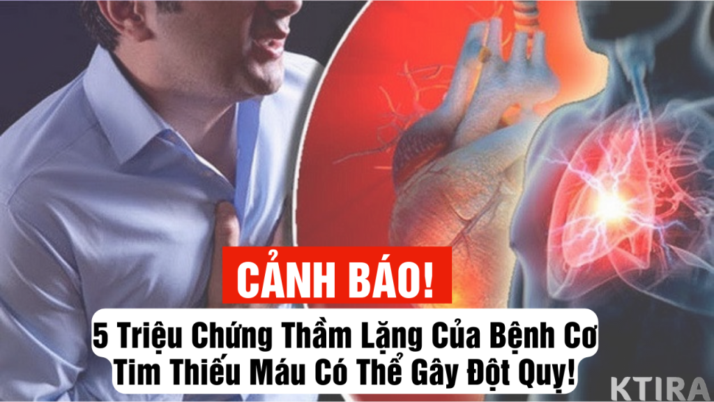 5 triệu chứng của cơ tim thiếu máu