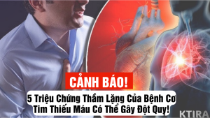 5 triệu chứng của cơ tim thiếu máu
