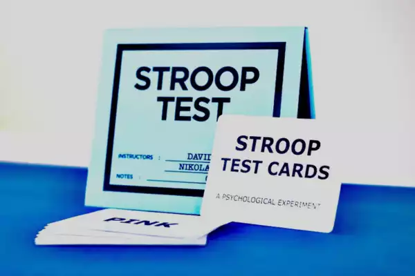 Minh họa bài kiểm tra Stroop
