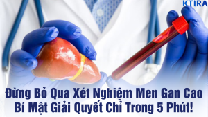 xét nghiệm men gan cao