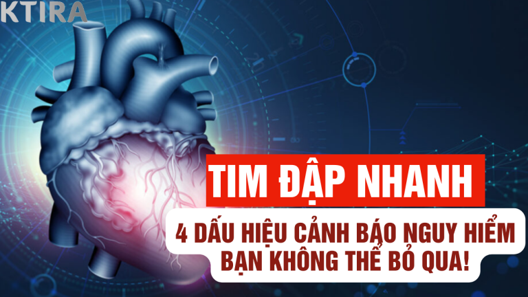 Tim Đập Nhanh Liên Tục: 4 Dấu Hiệu Cảnh Báo Nguy Hiểm Bạn Không Thể Bỏ Qua!