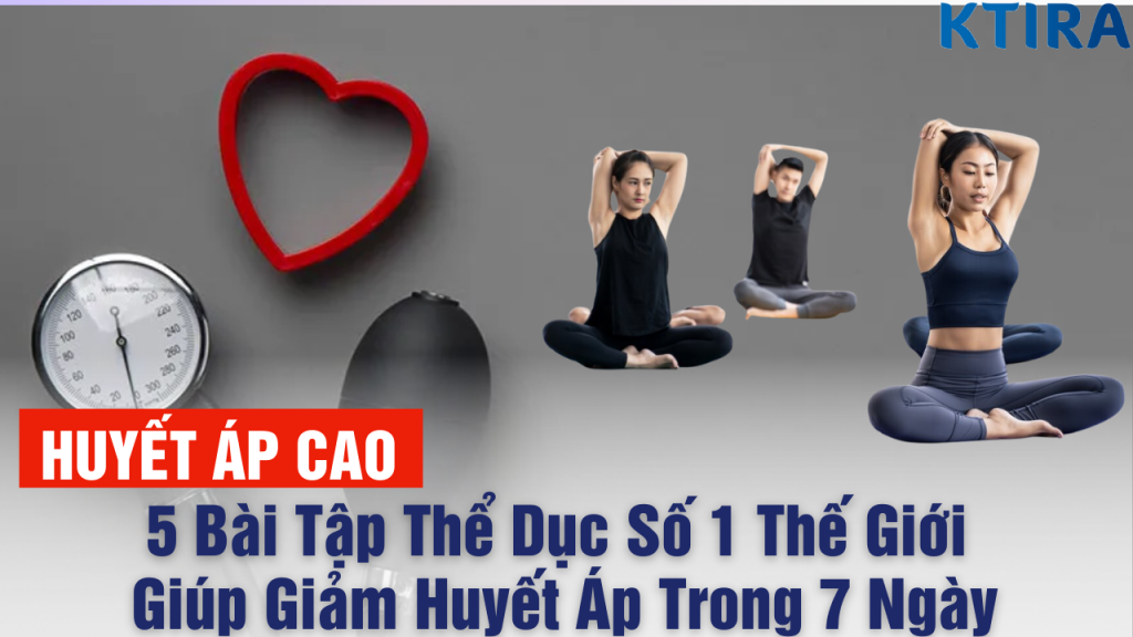 5 Bài tập giúp giảm huyết áp