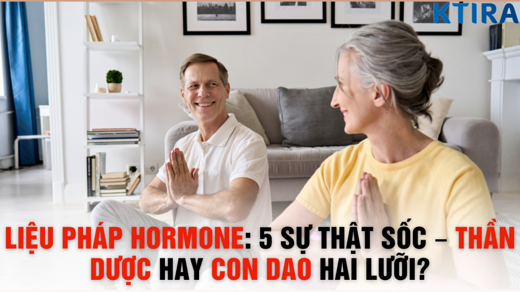 Liệu Pháp Hormone: 5 Sự Thật Sốc – Thần Dược Hay Con Dao Hai Lưỡi?