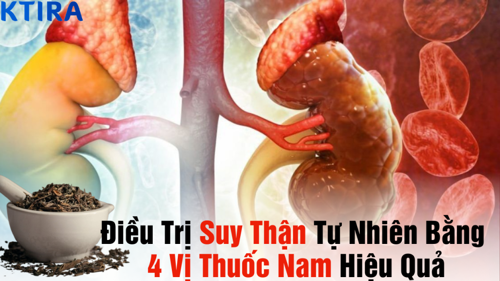 Điều Trị Suy Thận Tự Nhiên Bằng 4 Vị Thuốc Nam Hiệu Quả