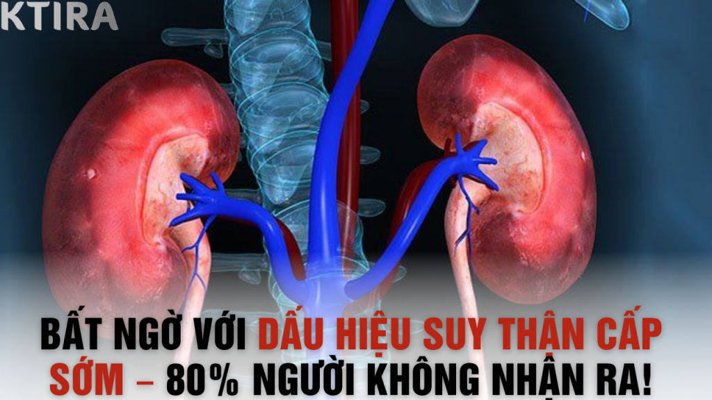 Bất Ngờ Với Dấu Hiệu Suy Thận Cấp Sớm – 80% Người Không Nhận Ra!