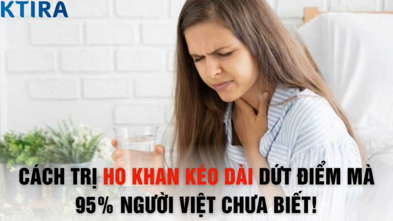 Chuyên gia tiết lộ: Cách trị ho khan kéo dài dứt điểm mà 95% người Việt chưa biết!