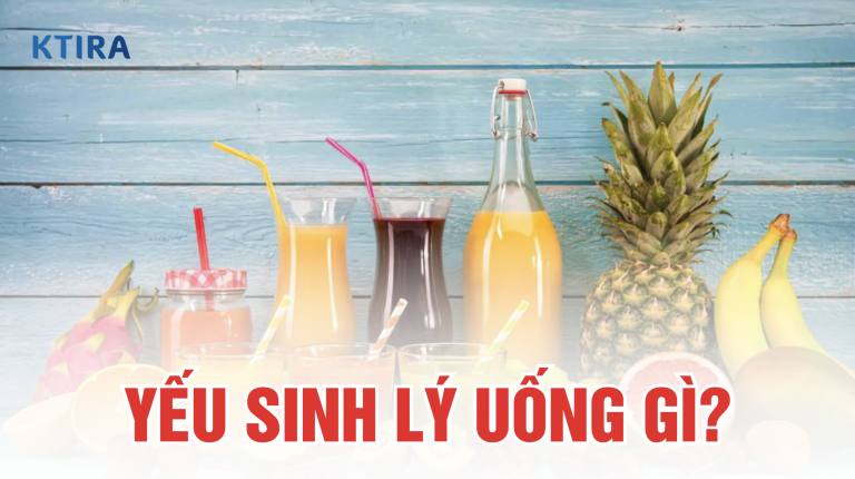 Yếu Sinh Lý Uống Gì – 3 Loại Nước Uống Giúp Cải Thiện Tình Trạng