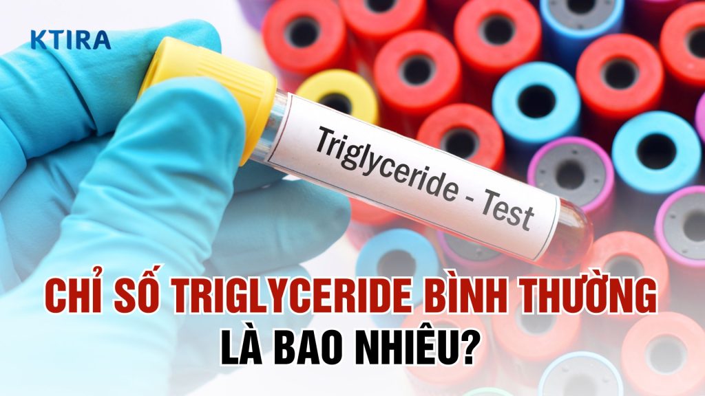 Chỉ số triglyceride bình thường