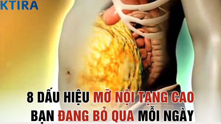 Mỡ Nội Tạng Cao: 8 Dấu Hiệu Bạn Đang Bỏ Qua Mỗi Ngày – Coi Chừng Hối Hận Không Kịp!