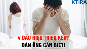 4 Dấu Hiệu Thiếu Kẽm Cảnh Báo Nguy Hiểm: Đàn Ông Cần Biết Ngay Hôm Nay!