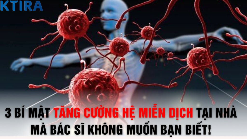 3 Bí Mật Tăng Cường Hệ Miễn Dịch Tại Nhà Mà Bác Sĩ Không Muốn Bạn Biết!