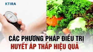 Phương pháp điều trị huyết áp thấp hiệu quả