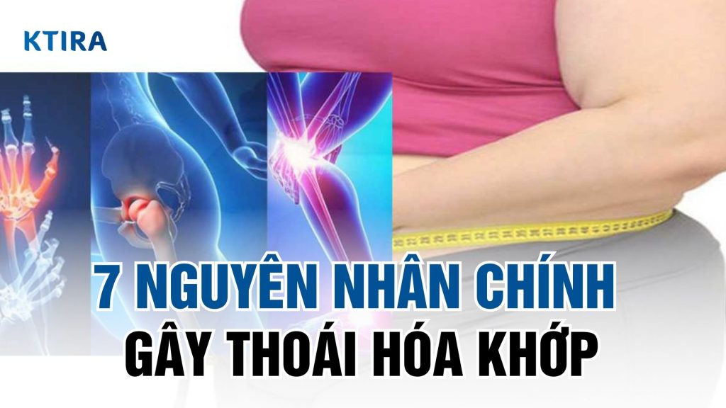 Nguyên nhân gây thoái hóa khớp