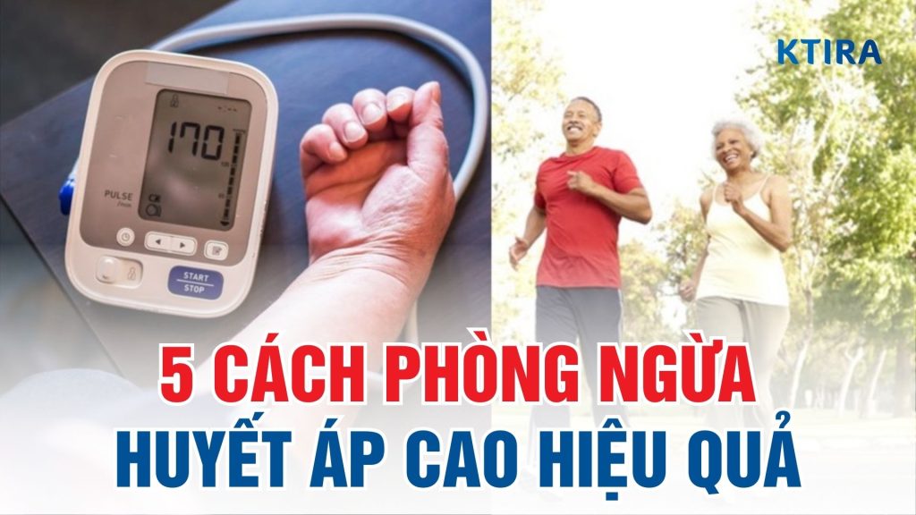 5 cách phòng ngừa huyết áp cao