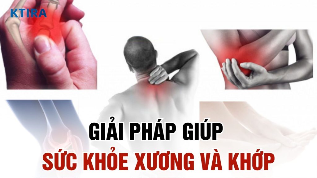 Giải pháp để giúp sức khỏe xương và khớp