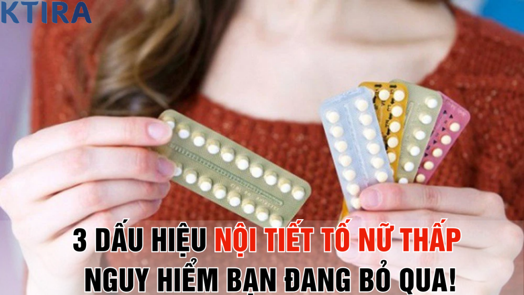 3 Dấu hiệu nội tiết tố nữ thấp ở tuổi 40