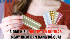 3 Dấu hiệu nội tiết tố nữ thấp ở tuổi 40