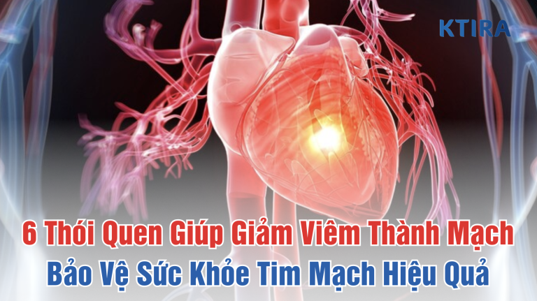 6 Thói Quen Giúp Giảm Viêm Thành Mạch Bảo Vệ Sức Khỏe Tim Mạch Hiệu Quả