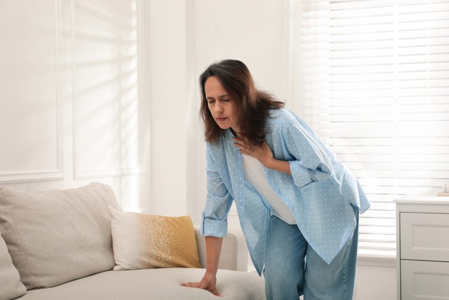 Thở hụt hơi khi leo cầu thang