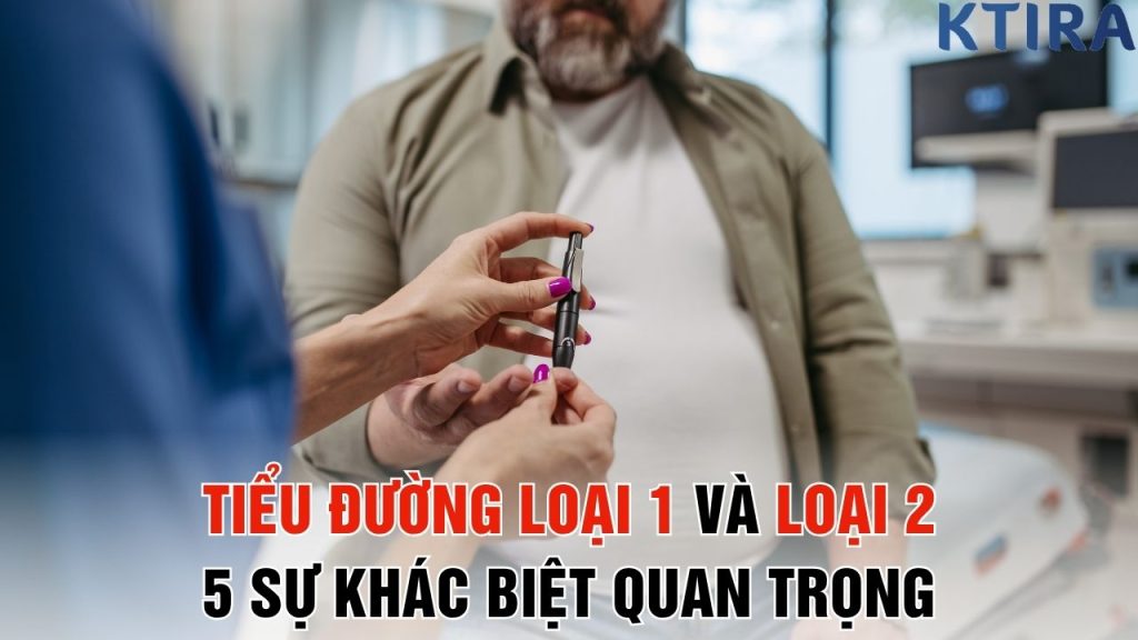 Tiểu Đường Loại 1 và Loại 2: 5 Sự Khác Biệt Quan Trọng