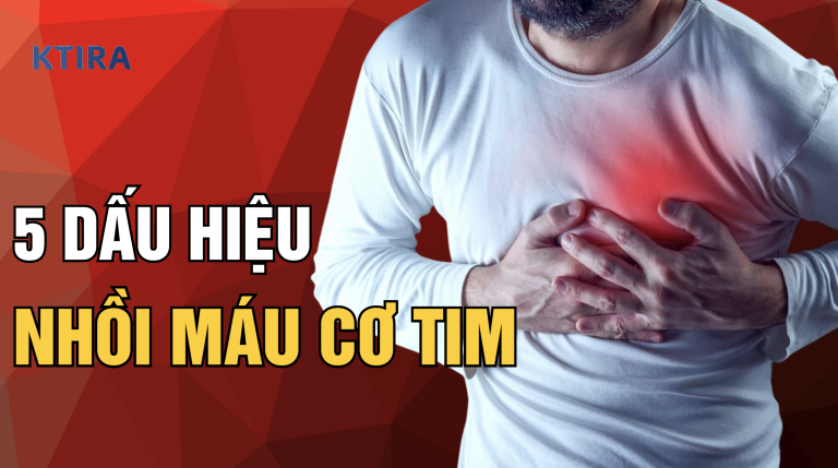 “Ngó lơ là mất mạng”: 5 Dấu hiệu điển hình của cơn nhồi máu cơ tim bạn không được phép bỏ qua!