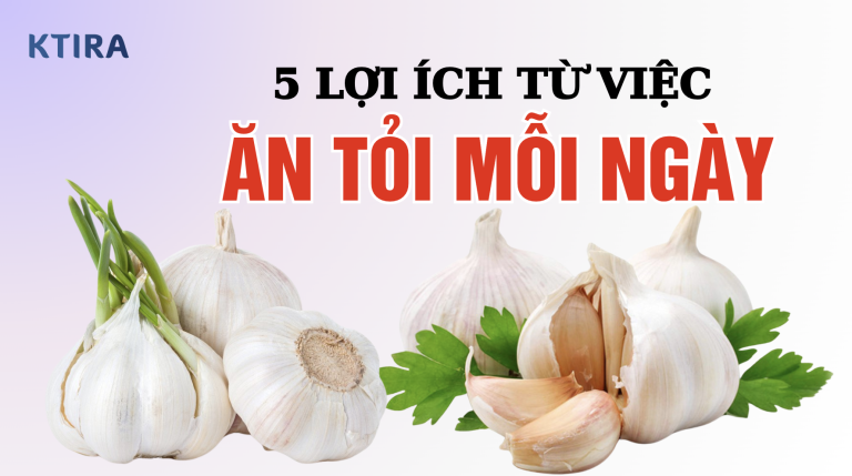 5 Lợi ích sức khỏe từ việc ăn tỏi mỗi ngày có thể bạn chưa biết