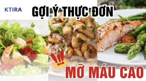 Chế Độ Ăn Cho Người Mỡ Máu Cao KTIRA