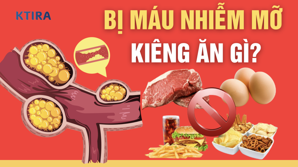Máu Nhiễm Mỡ Kiêng Ăn Gì? KTIRA