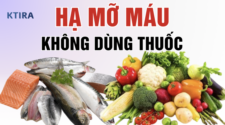 HẠ MỠ MÁU TẠI NHÀ VỚI 5 CÁCH ĐƠN GIẢN KHÔNG CẦN DÙNG THUỐC