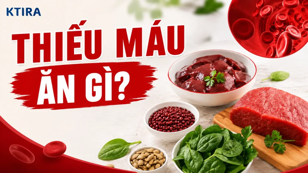 Thiếu máu ăn gì? KTIRA