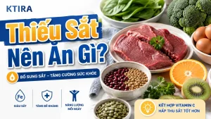 Thiếu Sắt Nên Ăn Gì KTIRA
