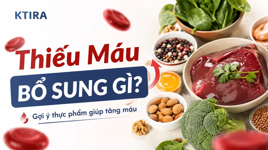 Thiếu máu bổ sung gì KTIRA
