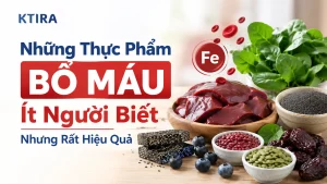 thiếu máu ăn gì tốt KTIRA