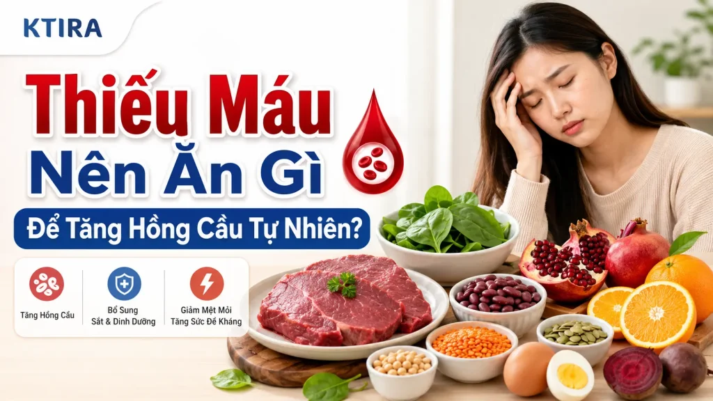 Thiếu Máu Nên Ăn Gì? KTIRA