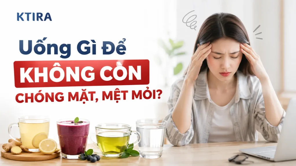 thiếu máu nên uống gì KTIRA