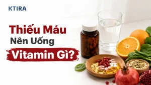 thiếu máu nên uống vitamin gì KTIRA