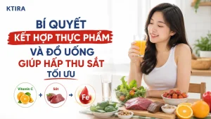 thiếu sắt nên ăn uống gì KTIRA