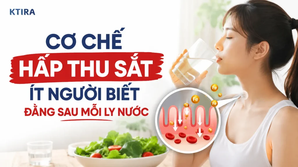 thiếu sắt nên uống gì KTIRA