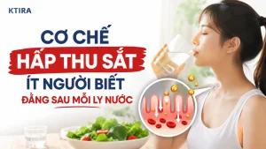 thiếu sắt nên uống gì KTIRA