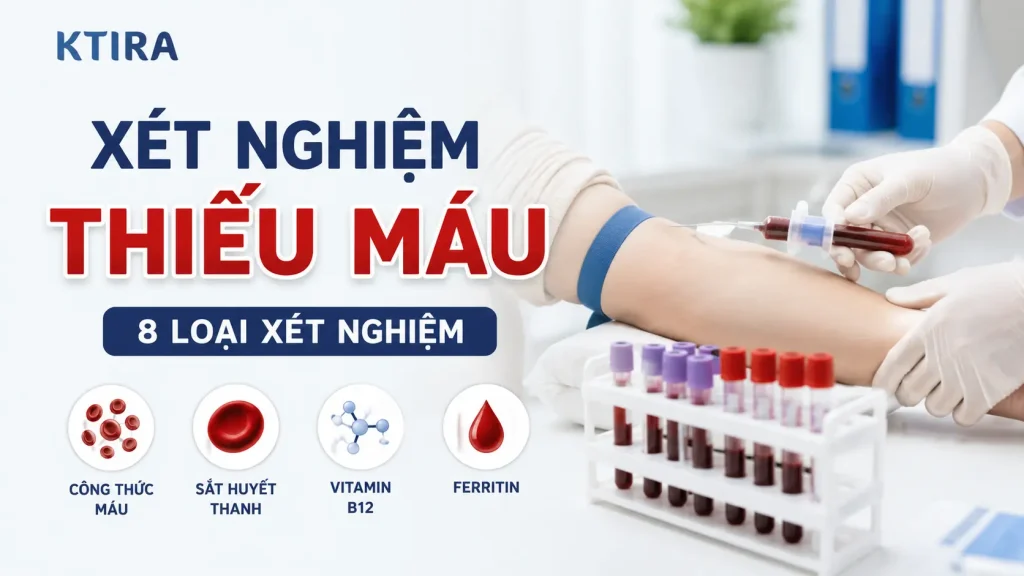 xét nghiệm thiếu máu KTIRA