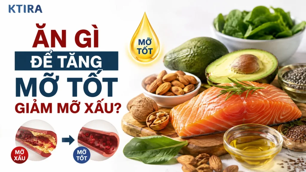 mỡ tốt và mỡ xấu KTIRA