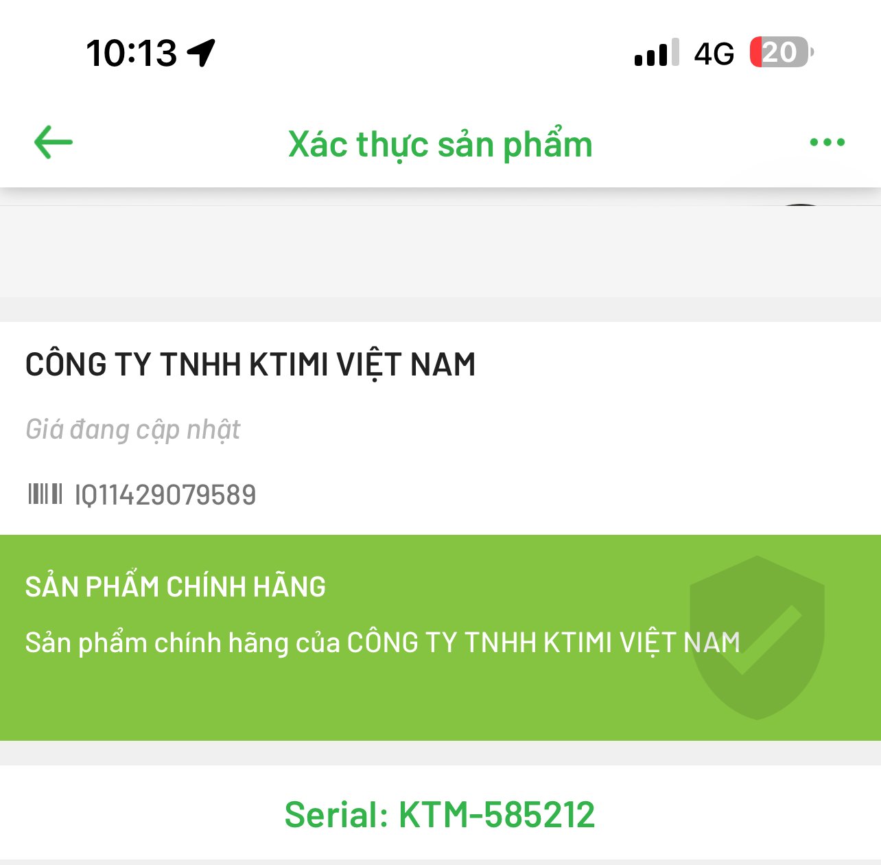 Kết quả “SẢN PHẨM CHÍNH HÃNG”