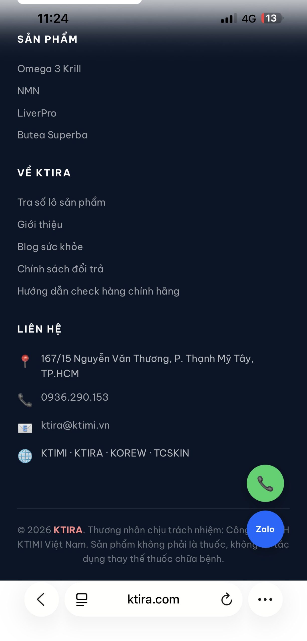 Bước 1: Truy cập website chính thức