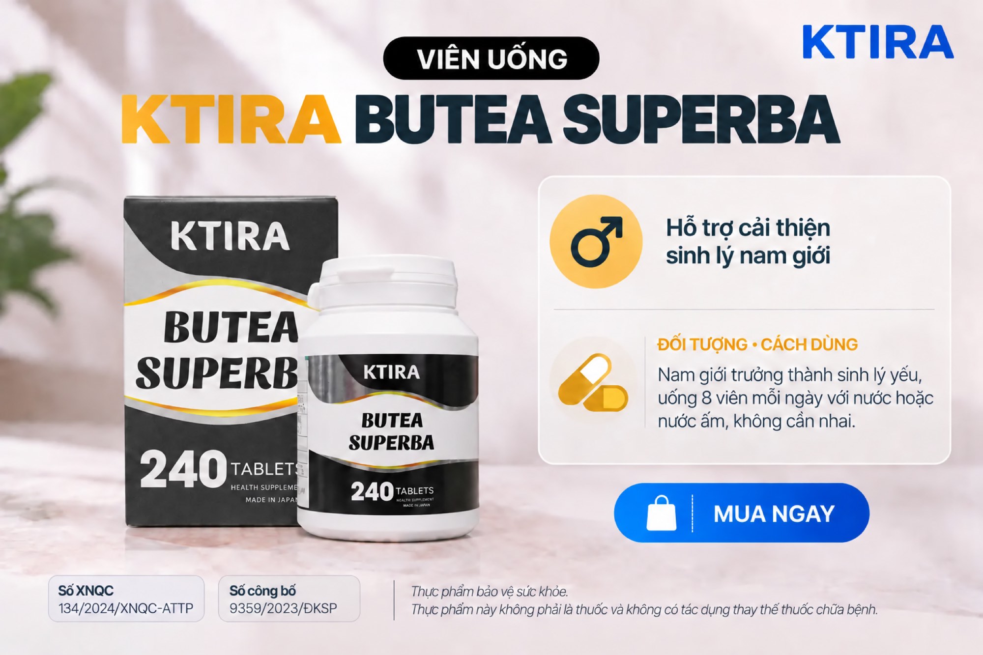 Viên Uống KTIRA BUTEA SUPERBA